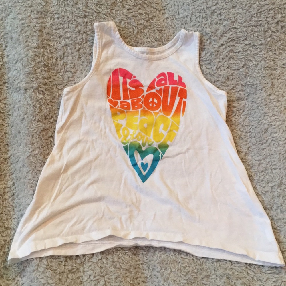 It’s All About Peace & Love tank